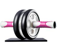 Asfasfq-Abdominale Entraîneur Ab Roller, Incl. Knee Mat, Abdominale Training Pour Hommes Et Femmes Roller Abdominale Avec Multifonction, Aussi Pour Aînés, Appareil Musculation Pliable Encombrant
