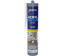 ASFASFq-Acryl Peinture ¿ Mastic Acrylique ¿ Intérieur ¿ Spécial Peinture, Calfeutreutement et Fissures ¿ Tous Matériaux ¿ Blanc ¿ Cartouche 310 ml