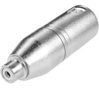 ASFASFq-Adaptateur convertisseur audio XLR vers RCA, connecteur de microphone asymétrique 3 broches XLR vers RCA pour microphone amplificateur haut-parleur