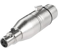 ASFASFq-Adaptateur de connexion audio XLR vers mini XLR femelle 3 broches vers mini XLR femelle 3 broches pour casque symétrique XLR vers mini XLR mâle de commutation pour microphone, appareil
