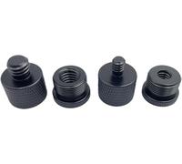 ASFASFq-Adaptateur de pied de micro, 5/8 femelle vers 3/8 mâle et 3/8 femelle vers 5/8 mâle, 5/8 femelle vers 1/4 mâle et 1/4 femelle vers 5/8 mâle filetage adaptateur