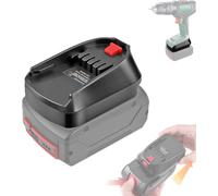 ASFASFq-Adaptateur pour batterie Bosch Professional 18 V, adaptateur de batterie BOSB18C pour batterie Bosch Professional 18 V (bleu) BAT619 BAT620 pour Bosch maison et jardin (vert) outils électriqu