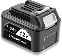 ASFASFq-ADVNOVO 5.0Ah 10.8V 12V BL1040B Remplacement de la Batterie pour Makkita BL1041B BL1021B BL1016 BL1015 BL1040 Batterie Compatible avec Makkita CXT Outils DF331DZ HS301DZ HR166DZ JV102DZ