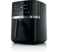 ASFASFq-Air Fryer Série 4, MAF462B0, Friteuse sans huile, 6,1 L, 7 programmes, double chauffe, fonctions décongélation et maintien au chaud, écran tactile, cuisson jusqu¿à 65% plus rapide, noir