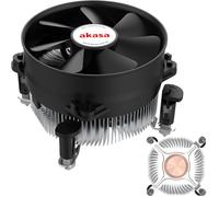 ASFASFq-Akasa Copper Core Système de refroidissement/Ventilateur PWM TDP 115W Dissipateur thermique cuivre 92 mm Installation facile Conçu pour Intel LGA775, LGA115x, LGA1200 AK-959CU