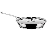 Asfasfq-Alessi Pots&pans Poêle En Acier Inoxydable 18/10 Argenté, Ø 28 Cm