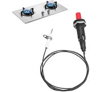 ASFASFq-Allumeur Piézoélectrique, Allumeur en Céramique, Kit de Remplacement D'allumage Piezo, Allumeurs pour Gril à Gaz, Convient pour Les Grillades, Le Camping, Les Cheminées, Le Gaz