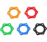 ASFASFq-Alnicov Collier Anti-roulement Hexagonal en Caoutchouc Naturel pour Microphone, Anneau antidérapant pour Microphones filaires sans Fil, Accessoires universels pour Pied de Micro