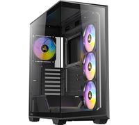 ASFASFq-Antec C3 ARGB Boîtier de Jeu PC en Verre trempé Noir
