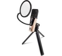 ASFASFq-Apogee - HypeMIC - Microphone à condensateur USB cardioide avec compresseur intégré et sortie casque rose gold