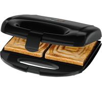 Asfasfq-Appareil À Sandwich/Croque-Monsieur St3814 Noir - Plaques Carrées Antiadhésives, Poignée Calorifugée, Régulateur De Température Automatique, 680-820w, Système De Verrouillage Variable