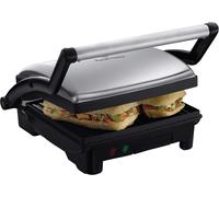 ASFASFq-Appareil Croque Monsieur [Multifonction 3en1] CookAtHome (Plancha, Barbecue de table, Sandwich/ panini, 5 Portions,Ouverture 160°, Plaques amovibles antiadhésives,Bac à graisse) 17888-56