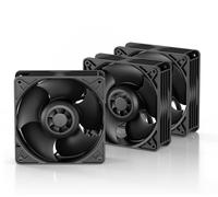 ASFASFq-ARCTIC S12038-4K (3 Pièces) - Ventilateur de serveur 120x120x38 mm, 600-4000 rpm, PWM régulé, connecteur 4 broches, 12 V CC, particulièrement efficace, noir