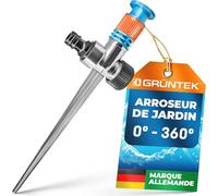 ASFASFq-Arroseur de Jardin Asperseur Arrosage Circulaire et Serie Arroseur sur Piquet à Secteur 360° Jardin Gazon Pelouse Rotatif