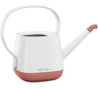 ASFASFq-Arrosoir ¿ Yula ¿ Réserve d'Eau 1.7L ¿ Coloris Blanc/Rose Poudré ¿ 14 × 14 × 21 cm