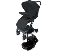 Asfasfq-Asalvo Tumbuctú Travel System Poussette Multifonctionnelle, Siège Auto Groupe 0+, Pliage Compact À Une Main, Léger, Sécurité Et Confort, Spf50+, Charge Maximale 23 Kg, Noir