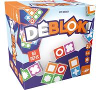 Asfasfq-Asmodee - Deblok! - Jeu D'ambiance Pour Enfants Dès 6 Ans - 60 Défis - 2 Niveaux De Jeu - 5 Niveaux De Difficultés - Jeu D'observation Et Rapidité - 1 À 4 Joueurs - 20 Min - En Français - Fox