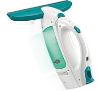 ASFASFq-Aspirateur à vitres Dry & Clean, set nettoyage sans trace ni goutte pour les surfaces lisses, lave vitre électrique utilisable à 360°
