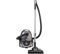 ASFASFq-Aspirateur avec sac, aspirateur de sol avec 3 sacs à poussière, manche télescopique de 94cm et suceur de sol commutable, rayon d'action de 7.5m, filtre HEPA12 et microfiltre lavable, Violet
