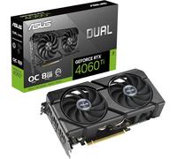 ASFASFq-ASUS Dual NVIDIA GeForce RTX 4060 Ti Evo OC Edition ¿ Carte Graphique (8GB GDDR6X, PCIe 4.0, DLSS 3, HDMI 2.1a, DisplayPort 1.4a, Ventilateurs axiaux à Double roulement à Billes, Technologie