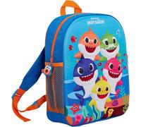 Asfasfq-Baby Shark Sac À Dos Pour Garçon, Fille Avec Motif Famille De Requins 3d Pour Crèche, École, Mettre Le Déjeuner, Bleu (Bleu) - Mnck11265