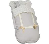 Asfasfq-Babyline 2000667 - Chancelière En Cuir Gris