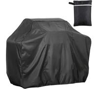 ASFASFq-Bache Barbecue Exterieur, Housse Barbecue Campingaz Imperméable avec Cordon et Boucle pour Barbecue à Gaz, Grande Housses pour Barbecue, pour Éviter de Neige, Pluie et Saleté 145*61*117 cm
