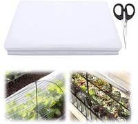 ASFASFq-Bache pour Serre 2 x 3m, Bache Serre Transparente, Film de Serre Transparent Serre Tomate pour Les Salles de Culture et Les Serres