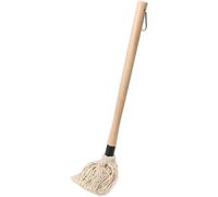 ASFASFq-Balai à barbecue de 22,9 cm avec long manche en bois, sauce soja pour griller, fumer, steak, dinde