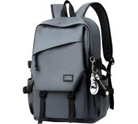 ASFASFq-Balakaka Sacs à Dos pour Ordinateur Portable, 15.6""Homme Imperméable Grande Capacité Sac à Dos de Voyage avec Pendentif,47x32x13cm Léger Sac à Dos Fonctionnel Ados Loisir Voyage Affaire Scola