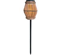 Asfasfq-Balise Solaire Naturelle Led Éclairante Avec Télécommande Silvina H 70cm