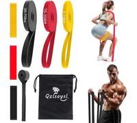 Asfasfq-Bande Élastique De Fitness Avec Ancrage De Porte Et Sac De Rangement - Lot De 8 8
