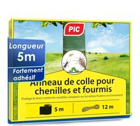ASFASFq-Bande Glue Arbre Fruitier- 5 mètres Glue Arboricole, Anneau de Colle Efficace Contre Les chenilles, Fourmis et Autres Insectes nuisibles, Convient pour Environ 11 Arbres (circonférence 45 cm)
