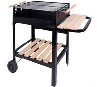 ASFASFq-Barbecue au charbon de bois portable Aktive double grill