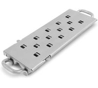 ASFASFq-Barbecue/Barbecue/Grill, boîte Fumoir Premium, Acier Inoxydable, 5 x 5 x 5 cm, 60190