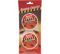 ASFASFq-BARRIERE A INSECTES Boite Appât Anti-Cafards Cloportes, Action jusqu'à 4 semaines, 2 x 3 g, BARCAB2
