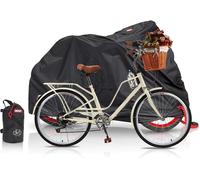 Asfasfq-Bartstr Housse De Vélo Imperméable, Résistante Aux Intempéries En Matériau Indéchirable, Bâche De Vélo Oxford Extra Solide, Haute Protection Uv, Housse De Protection Pour 1 À 3 Vélos