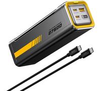 Asfasfq-Batterie Externe 27600mah 240w Power Bank Usb C Charge Rapide 3 Ports 140w Pd 3.1,The Future Starship Batterie Externe Pour Ordinateur Portable Macbook Pro/Air,Ipad Pro,Iphone 16,Galaxy,Gris