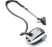 ASFASFq-BC 7035, Aspirateur Traîneau avec Sac (Classe Énergétique A, Buse Parquet et Set 2 Accessoires Inclus, S¿POWER snowlight) Blanc/Gris