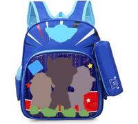 Asfasfq-Bcedigad Dog Pa-Trol Sac À Dos Enfant,Sac D'école Pour Enfants Garçons Et Filles De L'école Maternelle,Dog Sacs D'école Trousse Pour Enfants, Sac À Dos Populaire Pour Garçon Fille