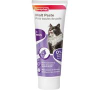 Asfasfq-Beaphar ¿ Pâte Anti Boules De Poils Au Malt Pour Chat ¿ Aliment Complémentaire ¿ Favorise L'évacuation Naturelle Des Boules De Poils ¿ Meilleure Santé Intestinale ¿ Malt & Bio-Mos ¿ Tube 250