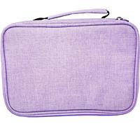 Asfasfq-Becho Trousse Multifonction À Crayons Avec Fermeture Éclair Et 72 Emplacements Violet