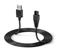 ASFASFq-BESPOTCL Câble de charge USB de 2 m compatible avec les cisailles à gazon Gardena ClassicCut Li 9853 9854 9855 & ComfortCut Li 9856 9857 9858, câble de rechange pour taille-haie 200 cm (ne co