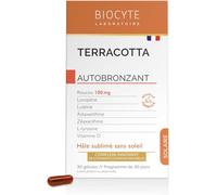 Asfasfq-Biocyte Terracotta Autobronzant - Teint Hâlé Sans Soleil - Sans Beta Carotene - Roucou, Lutéine, Astaxanthine, L-Tyrosine, Vitamine D - Programme 30 Jours