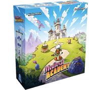 Asfasfq-Blackrock Games Medieval Academy - Nouvelle Version - Blue Cocker - Jeu De Société - Jeu De Draft - Jeu Famille - Règles Simples