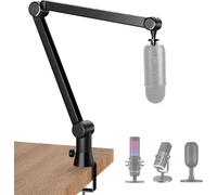 ASFASFq-Blue Yeti Bras de perche pour microphone ¿ Bras de perche Blue Yeti amélioré très résistant, gestion des câbles cachés, pince de bureau stable, support de micro Blue Yeti compatible avec micr