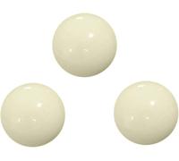 Asfasfq-Bobeini 3pcs Balle De Roulette Russe Casino Roulette Jeu Balle De Remplacement Balle En Résine