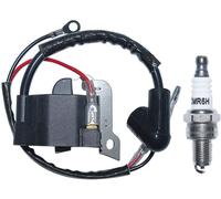 ASFASFq-Bobine allumage pour Honda GX35 UMK435 HHT35S et la série, ADEFOL Module de Bobine d'allumage avec Bougie d'allumage Accessoire de débroussailleuse pièces de Moteur 4 Temps