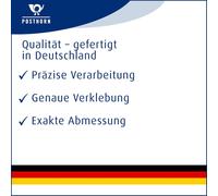 Asfasfq-Bong 14616 Enveloppe Dos Carton A3 Papier Kraft Marron 120 G/M² / Carton Gris 450 G/M² Fermeture Par Bande Adhésive Lot De 100 (Import Allemagne)