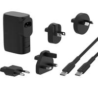Asfasfq-Boostcharge Solution Hybride 2-En-1 : Chargeur Secteur 25w + Batterie Externe 5000mah 2 Ports, Usb-C Pd 3.0 Et Usb-A, Power Bank 5k, Chargeur Rapide Et Portable